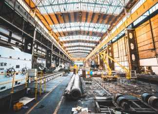 Νέα βελτίωση για τον κλάδο της μεταποίησης στην Ελλάδα τον Ιούνιο Εργοστάσιο κατασκευής σωλήνων αλουμινίου