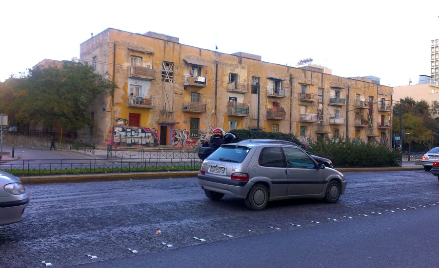 Προσφυγικά στην Λ. Αλεξάνδρας