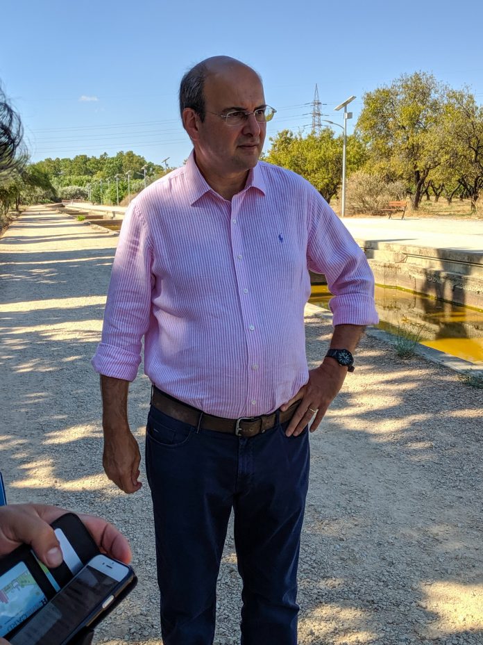 Αυτοψία Κ. Χατζηδάκη στο Πάρκο Τρίτση