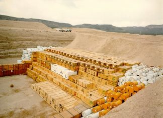 Xώρος ταφής ραδιενεργών αποβλήτων στον πυρηνικό σταθμό Κοζλοντούι