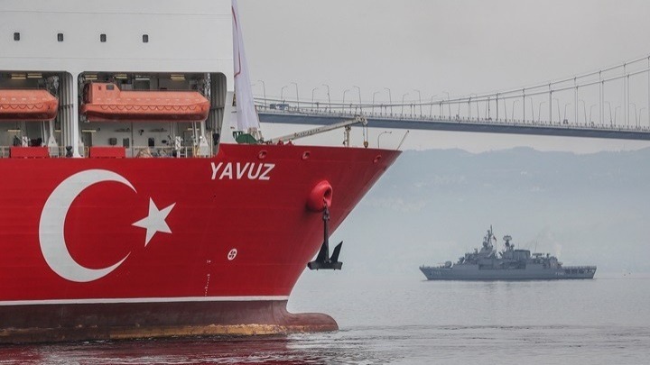 Tο τουρκικό πλοίο γεωτρήσεων «Γιαβούζ»