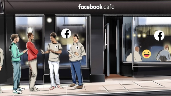 facebook cafe