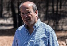 Αντιπλημμυρικά έργα 75.000 ευρώ στην Εύβοια Αυτοψία Κωστή Χατζηδάκη στην Εύβοια μετά την μεγάλη πυρκαγιά του 2019