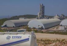 Επένδυση 25 εκατ. του Ομίλου ΤΙΤΑΝ στο εργοστάσιο Καμαρίου Εργοστάσιο τσιμέντου της ΤΙΤΑΝ στην Αλβανία