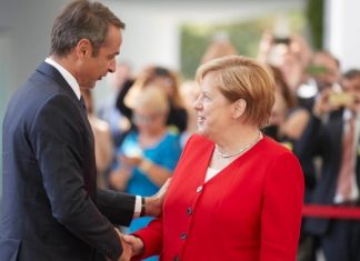 Στα σκαριά συμφωνία για γερμανικές επενδύσεις σε ενέργεια και πράσινη ανάπτυξη Κυριάκος Μητσοτάκης - Άγγελα Μέρκελ