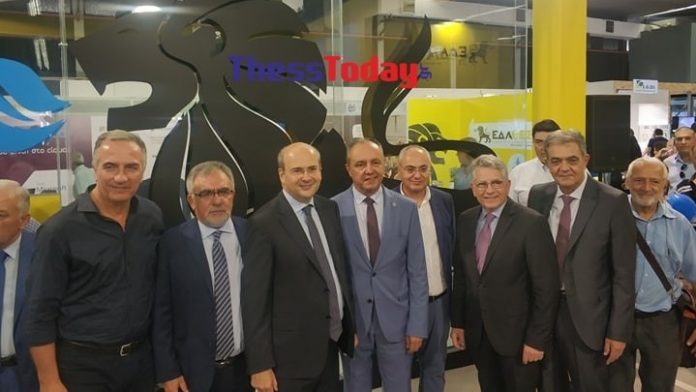 84η ΔΕΘ, στο περίπτερο της ΕΔΑ ΘΕΣΣ ο Κωστής Χατζηδάκης