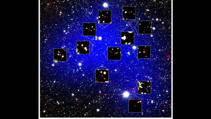 Σμήνος γαλαξιών διάστημα