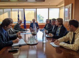 Συνάντηση Χατζηδάκη με τον Σύνδεσμο Μεταλλευτικών Επιχειρήσεων