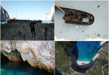 Ναυάγιο Ζακύνθου: 100 κιλά απορριμμάτων στον βυθό