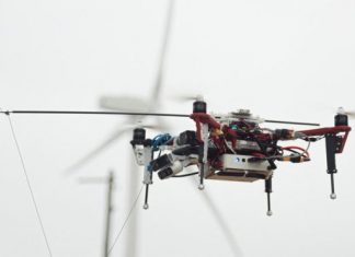 2 σε 1: Ρομπότ – drone επιθεωρεί αιολικά πάρκα Ειδικό Χωροταξικό ΑΠΕ