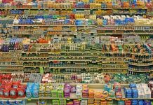 Έλεγχος ραφιών σούπερ μάρκετ από τον υπολογιστή σε πραγματικό χρόνο