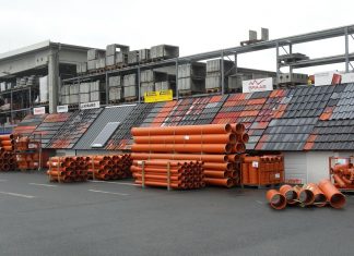 Ανατιμήσεις της τάξης του 2% καταγράφηκαν στα οικοδομικά υλικά τον Οκτώβριο εφέτος σύμφωνα με την ΕΛΣΤΑΤ