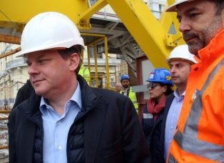 Καραμανλής: Το 2022 το μετρό Πειραιά Κώστας Αχ. Καραμανλής - Αυτοψία στο μετρό Πειραιά