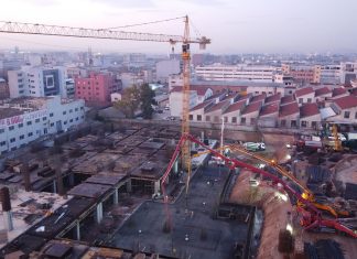 Σε τέσσερις μήνες «σηκώθηκε» το κτίριο του πρώην Μουζάκη στον Κηφισό