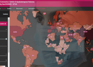 Το ΕΜΠ δημιούργησε πλατφόρμα χαρτογράφησης της πανδημίας
