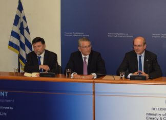 Η αποτίμηση του έργου του Θωμά στο ΥΠΕΝ από τον Χατζηδάκη Υπουργός και Υφυπουργοί Περιβάλλοντος και Ενέργειας