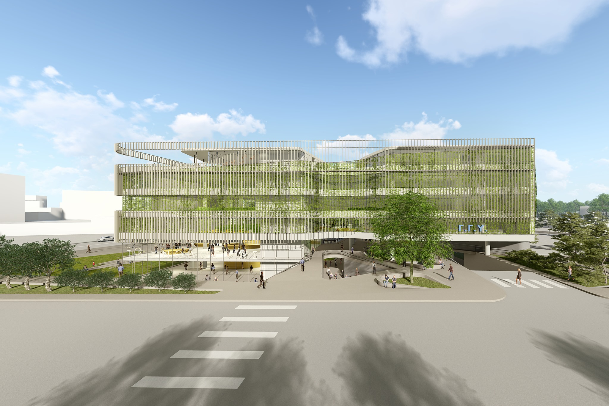 Νέο κτήριο Υποδομών