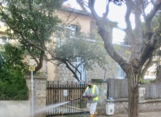 Συνεχίζεται το καθάρισμα της Αθήνας από γκράφιτι