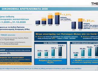 ΤΜΕΔΕ: Ετήσια έκθεση οικονομικών καταστάσεων για τη χρήση του 2020