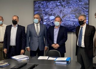 Yπογραφή της σύμβασης σύνδεσης της 6ης προβλήτας ΟΛΘ με ΠΑΘΕ