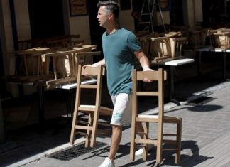 Μειώθηκε κατά 76,2 εκατ. ευρώ ο τζίρος στην εστίαση για το 2021