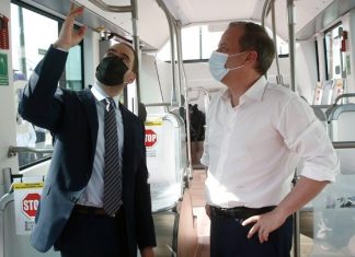 Ηλεκτρικό λεωφορείο στη γραμμή 2 Παγκράτι- Κυψέλη