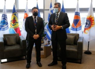 Συνάντηση Χαρδαλιά με τον Ευρωπαίο Επίτροπο Λέναρτσιτς