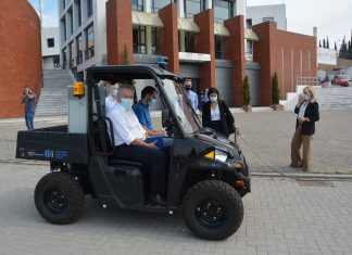 ΓΓ Έρευνας & Καινοτομίας: Λαμπρά τα ερευνητικά αποτελέσματα του ΕΚΕΤΑ σε τεχνολογίες αιχμής Ο κ. Κυριαζής μεταβαίνει στα Ινστιτουτα του ΕΚΕΤΑ με το αυτοκινούμενο όχημα