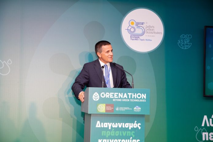 Κωνσταντίνος Αραβώσης, Γενικός Γραμματέας Φυσικού Περιβάλλοντος και Υδάτων_Βραβεία Greenathon