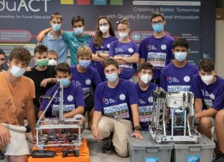 Με το ρομπότ της Πανάκειας κατεβαίνει στην Ολυμπιάδα ρομποτικής η εθνική ομάδα FIRST Global Challenge Team Greece