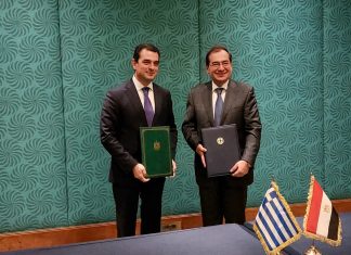 Σκρέκας: «Επεκτείνουμε τη στρατηγική μας σχέση με την Αίγυπτο και στο φυσικό αέριο»