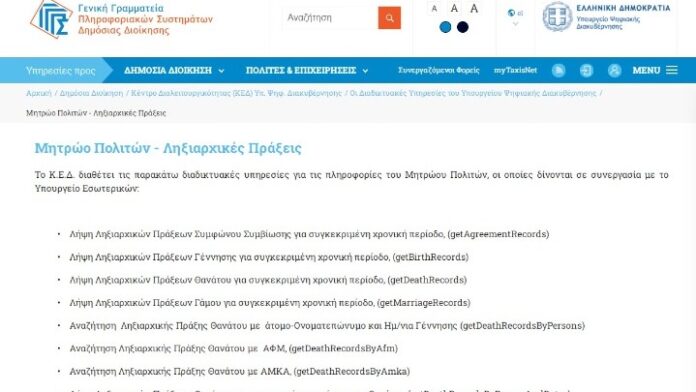 Μητρώο Πολιτών