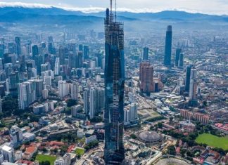 Ο πύργος Merdeka 118 στη Μαλαισία θα είναι σύντομα το δεύτερο ψηλότερο κτίριο στον κόσμο