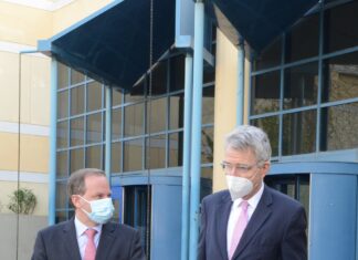 Συνάντηση εργασίας Καραμανλή – Πάιατ για λιμενικά και σιδηροδρομικά έργα