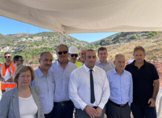 Τελετή έναρξης εργασιών κατασκευής του αυτοκινητόδρομου Πάφου – Πόλης Χρυσοχούς στην Κύπρο
