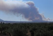 Μαίνεται η φωτιά στη Βένιζα Μεγάρων – Τρεις πυρκαγιές στη Σαλαμίνα