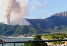 Θάσος: Ψυχραιμία συνιστούν οι φορείς του τουρισμού στο νησί και αισιοδοξούν ότι η φωτιά θα τεθεί υπό έλεγχο