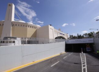 Γήπεδο ΑΕΚ: Εικόνες και βίντεο από τα εγκαίνια της υπογειοποίησης της οδού Πατριάρχου Κωνσταντίνου