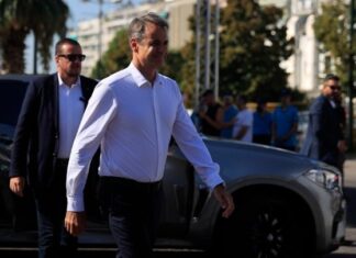 86η ΔΕΘ: Στο περίπτερο της τιμώμενης χώρας ο Μητσοτάκης
