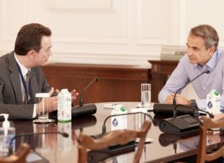 Συνάντηση Κ. Μητσοτάκη με τον διευθύνοντα σύμβουλο της Enagás για νέες επενδύσεις στην Ελλάδα