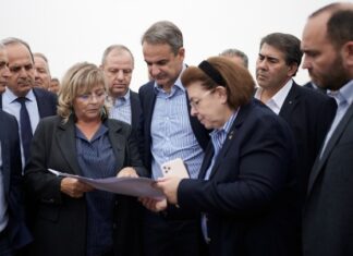 Στην Πέλλα ο Κυριάκος Μητσοτάκης – Τι ειπώθηκε για έργα και εξαγωγές πρωτογενούς τομέα