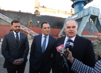 Άδ. Γεωργιάδης: Σε χρόνο ρεκόρ η έλευση του πρώτου εμπορικού πλοίου έπειτα από χρόνια στα Ναυπηγεία Ελευσίνας για επισκευή