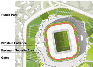 Ένας πνεύμονας πρασίνου για το νέο γήπεδο στο Μιλάνο από το αρχιτεκτονικό γραγείο Stefano Boeri Architetti