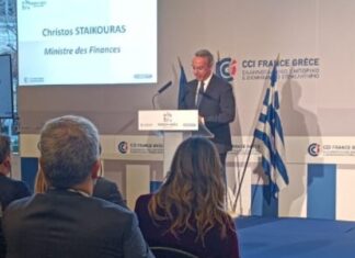 Χρ. Σταϊκούρας: Απάντηση στο αβέβαιο περιβάλλον η ολόπλευρη ενίσχυση της συνεργασίας Ελλάδας-Γαλλίας