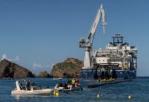 Η θυγατρική του ΑΔΜΗΕ, Αριάδνη Interconnection ποντίζει 335 χλμ. ηλεκτρικού καλωδίου μεταξύ Κρήτης-Αττικής (φωτό)