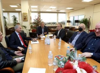 Σημαντικά αντιπλημμυρικά και αναπτυξιακά έργα συμφωνήθηκαν στη συνάντηση Πατούλη – Κωνσταντέλλου