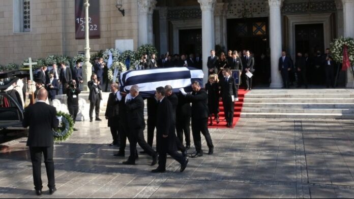 κηδεία βασιλιά Κωνσταντίνου