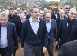 Επίσκεψη Κ. Μητσοτάκη στην Κρήτη: Τι είπε για το εργοτάξιο του ΒΟΑΚ και το νέο αεροδρόμιο στο Καστέλι