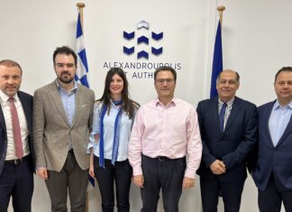 Επίσκεψη Διευθύνοντος Συμβούλου και Εκτελεστικού Συμβούλου του ΤΑΙΠΕΔ στον Οργανισμό Λιμένος Αλεξανδρούπολης Α.Ε.