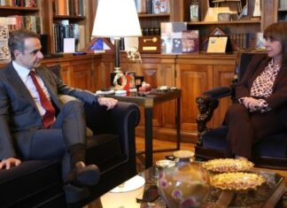 Στην Πρόεδρο της Δημοκρατίας ο πρωθυπουργός για την προκήρυξη των εκλογών